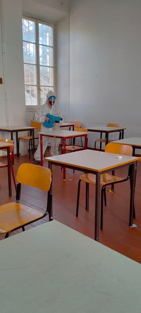 sanificazione istituti scolastici